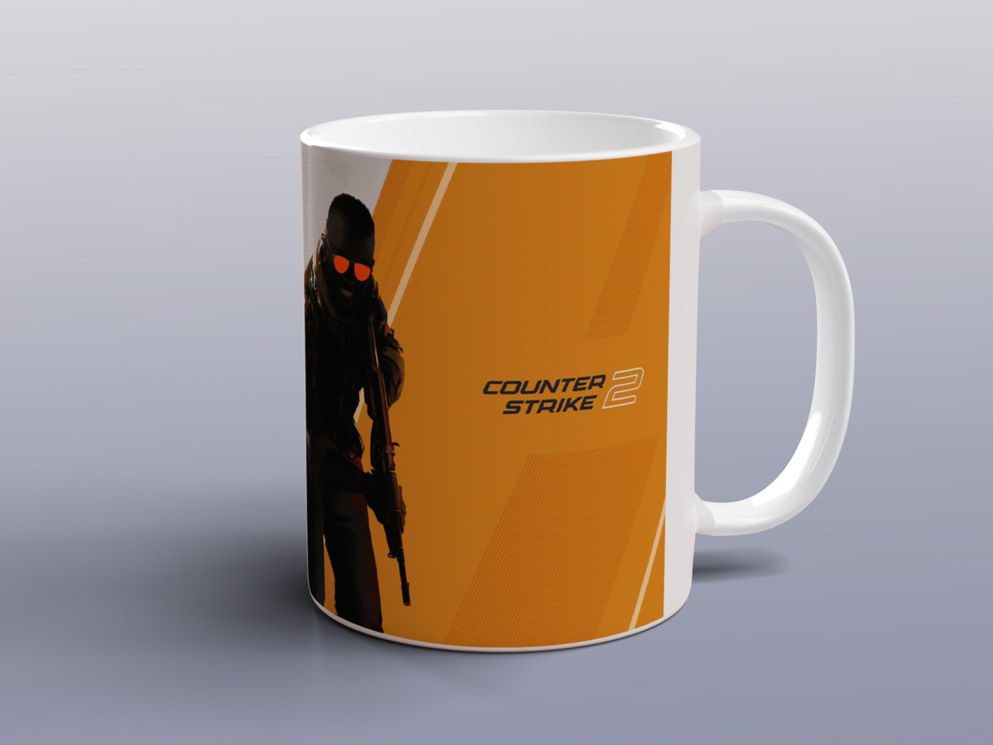 Counter Strike 2 Mug CS2 Gaming Coffee Tea Cup Gamer Gift