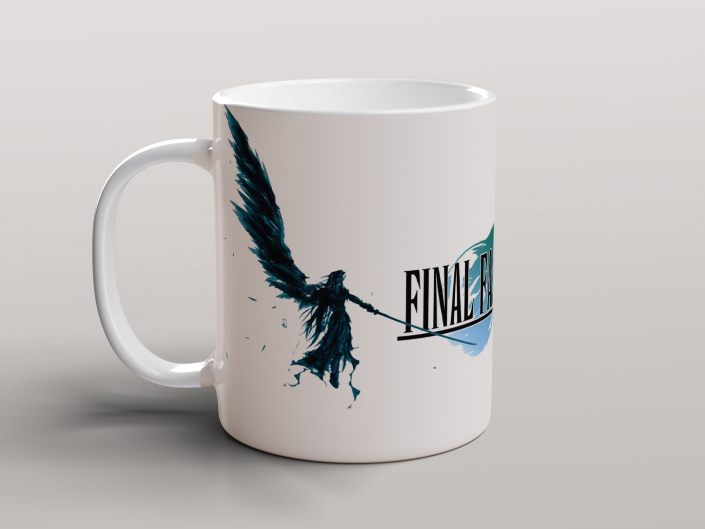 Final Fantasy VII Mug Gaming Coffee Mug RPG Gift for Video Game Fans