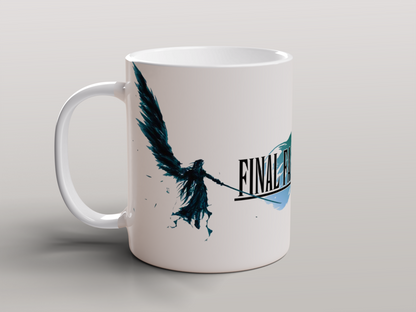 Final Fantasy VII Mug Gaming Coffee Mug RPG Gift for Video Game Fans