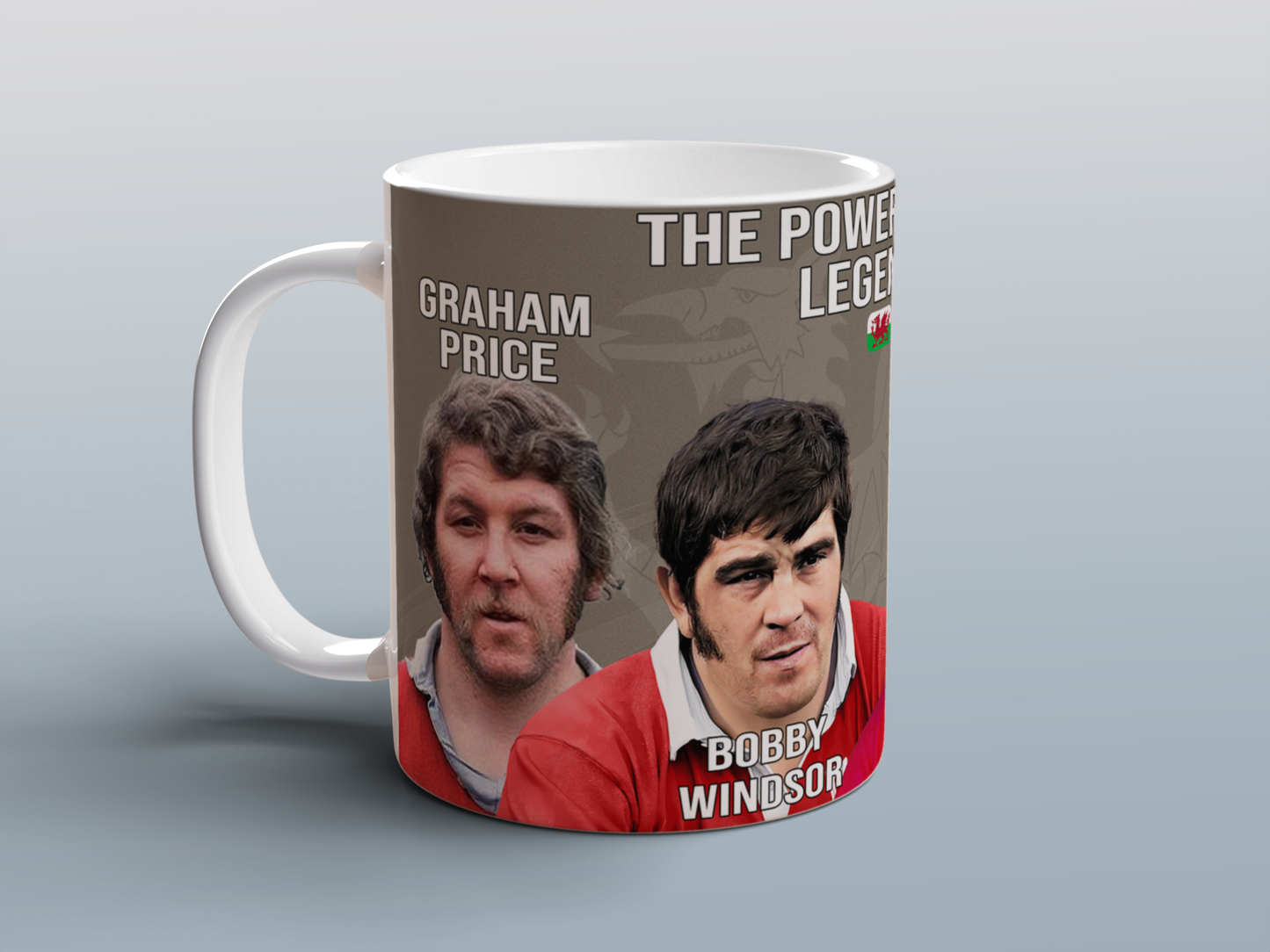 Welsh Rugby Mug – The Powerhouses | Wales Rugby Forwards Icons - Collector Gift