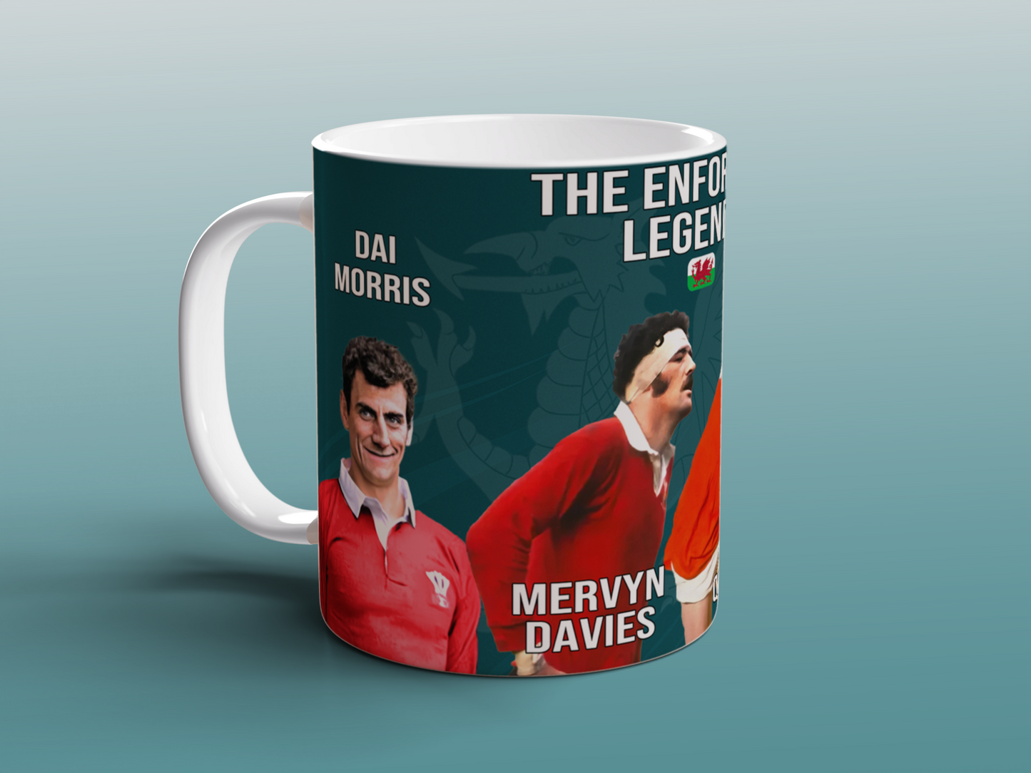 Welsh Rugby Union Heroes Mug Wales Supporter Gift Ceramic Tea Coffee