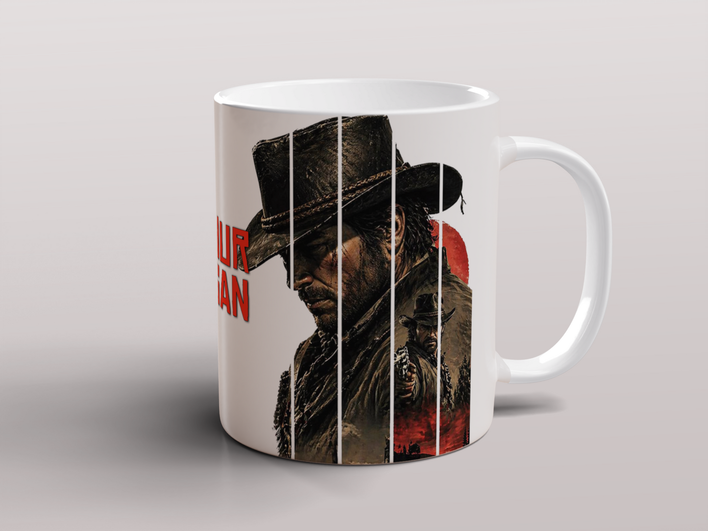 Arthur Morgan Gaming Mug Red Dead Redemption 2 Cowboy Gamer Ceramic Mug UK