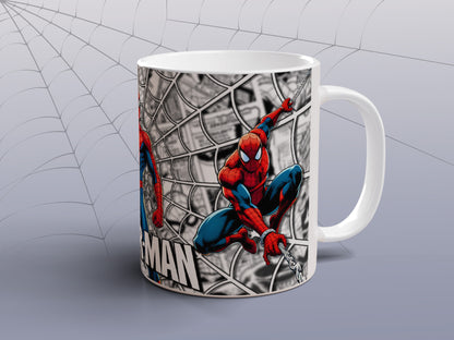 Spider-Man Comic Mug Marvel Superhero Coffee Tea Cup Gift