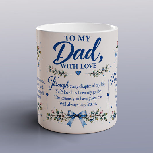 Dad Mug with Matching Coaster, Loving Gift from your Daughter