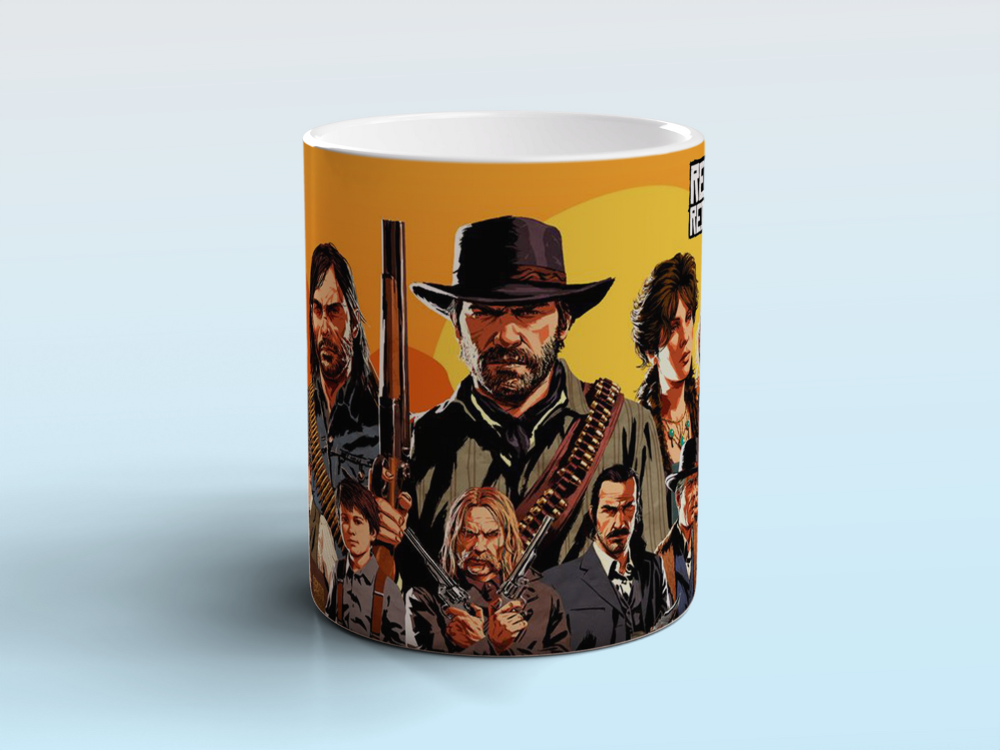 Red Dead Redemption 2 Gaming Mug Cowboy Western Gamer Gift Ceramic Mug UK