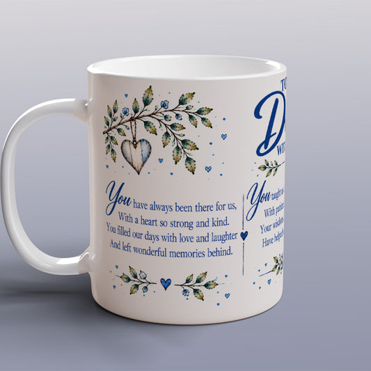 Dad Mug with Matching Coaster, Loving Gift from Your Children