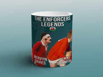 Welsh Rugby Union Heroes Mug Wales Supporter Gift Ceramic Tea Coffee