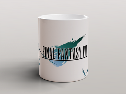 Final Fantasy VII Mug Gaming Coffee Mug RPG Gift for Video Game Fans