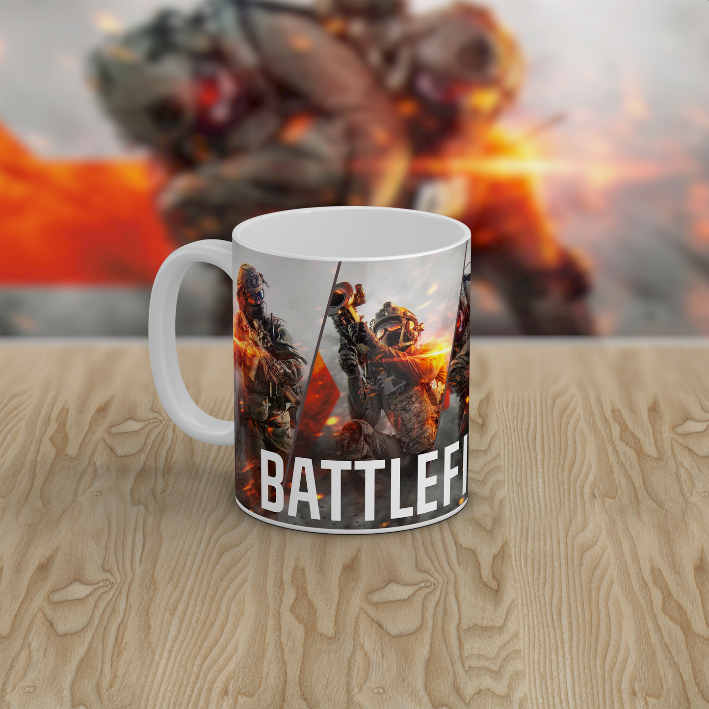 Battlefield 6 Gaming Mug – Military War FPS Gamer Gift – BF6