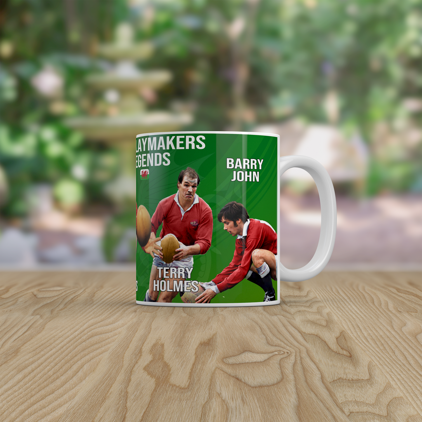 Wales Rugby Legends Ceramic Mug Welsh Rugby Gift Tea Coffee Mug Cymru Fans