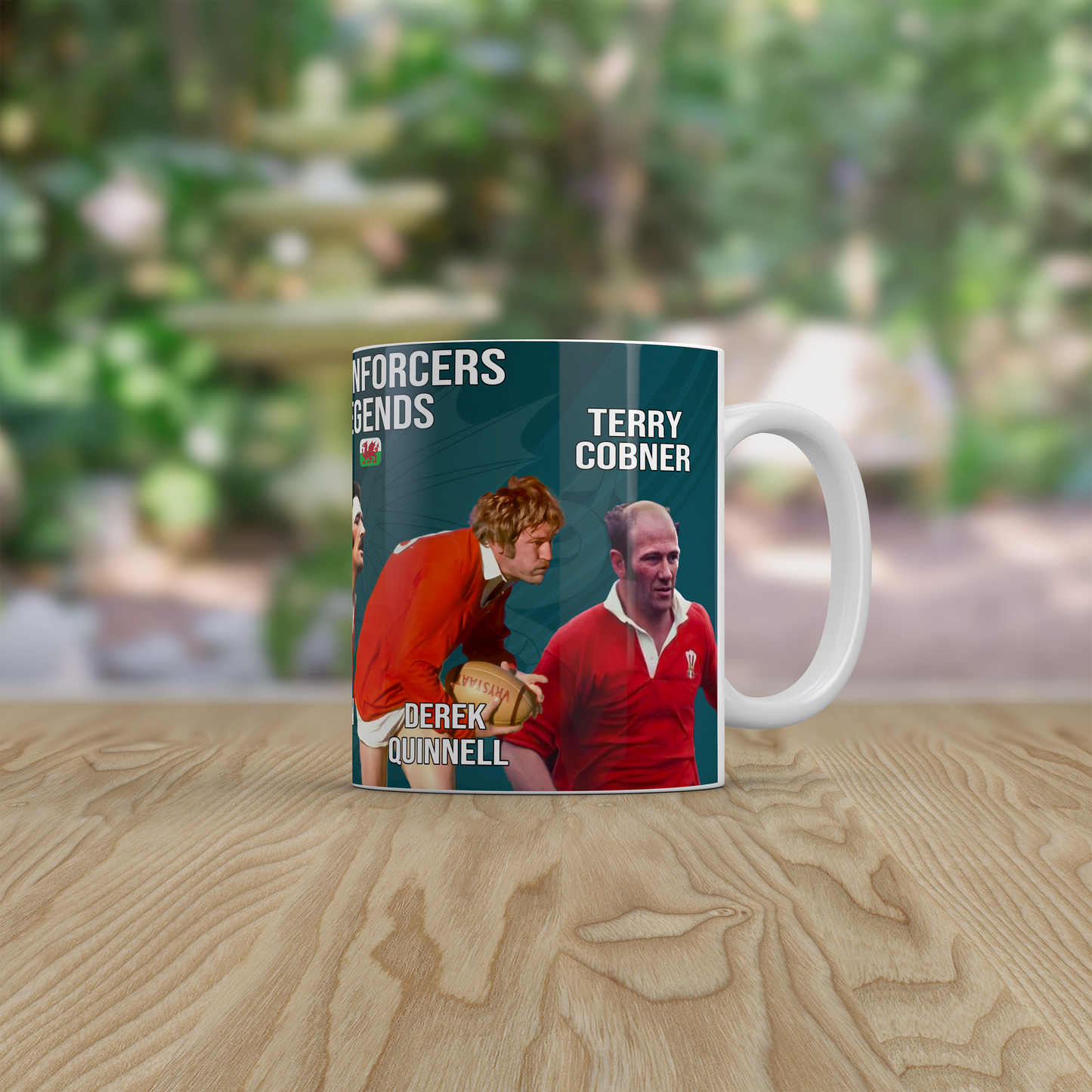 Welsh Rugby Union Heroes Mug Wales Supporter Gift Ceramic Tea Coffee