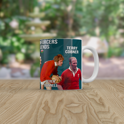 Welsh Rugby Union Heroes Mug Wales Supporter Gift Ceramic Tea Coffee