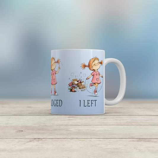Funny Judgement Mug Sarcastic Humour Gift for Friends Office Coffee Mug