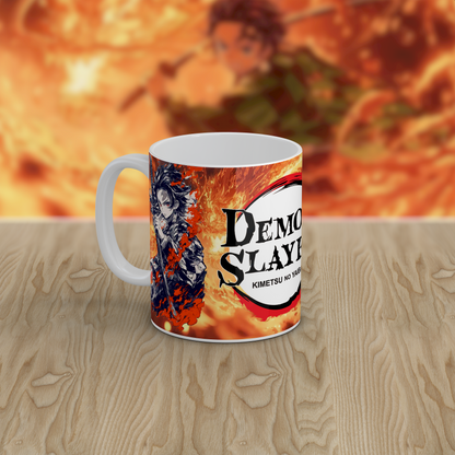 Demon Slayer Mug – Kimetsu no Yaiba Anime Gift for Fans | Otaku Present UK