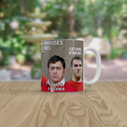 Welsh Rugby Mug – The Powerhouses | Wales Rugby Forwards Icons - Collector Gift