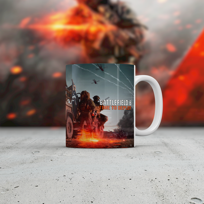 Battlefield 6 Gaming Mug – Military War FPS Gamer Gift – Coffee Tea Mug – BF6
