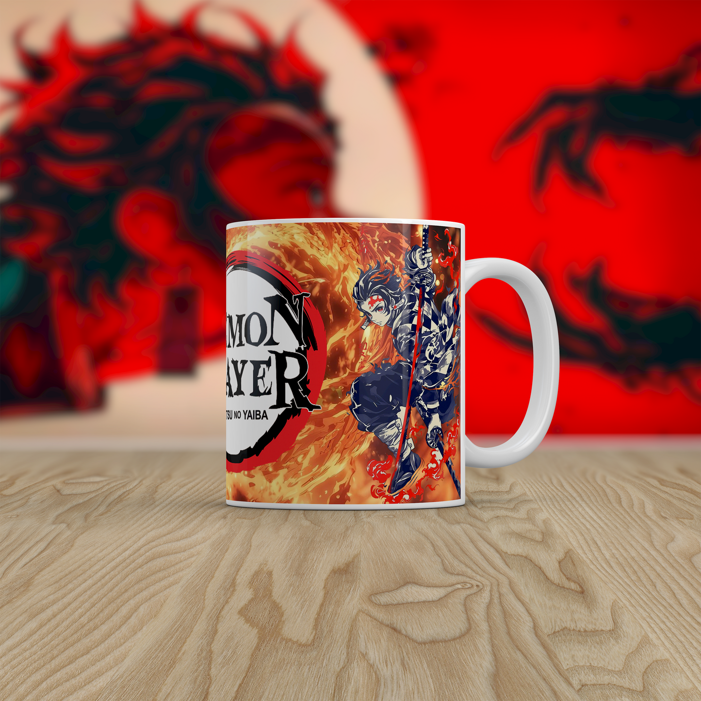 Demon Slayer Mug – Kimetsu no Yaiba Anime Gift for Fans | Otaku Present UK