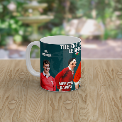 Welsh Rugby Union Heroes Mug Wales Supporter Gift Ceramic Tea Coffee
