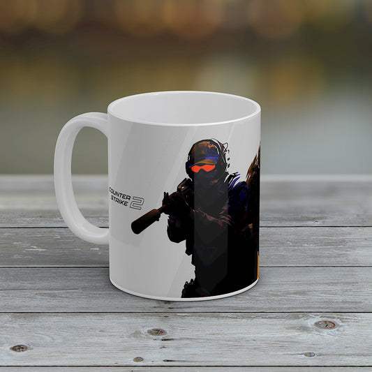 Counter Strike 2 Mug CS2 Gaming Coffee Tea Cup Gamer Gift