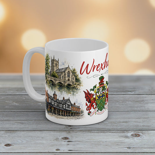 Wales Mug Welsh Dragon Cymru Gift Welsh Souvenir Red Dragon Mug