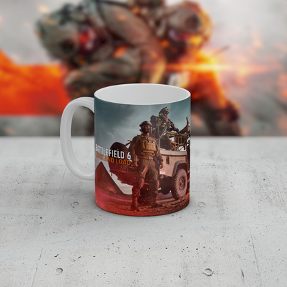 Battlefield 6 Gaming Mug – Military War FPS Gamer Gift – Coffee Tea Mug – BF6