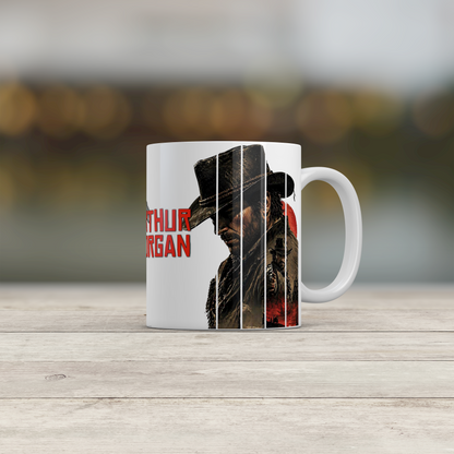 Arthur Morgan Gaming Mug Red Dead Redemption 2 Cowboy Gamer Ceramic Mug UK