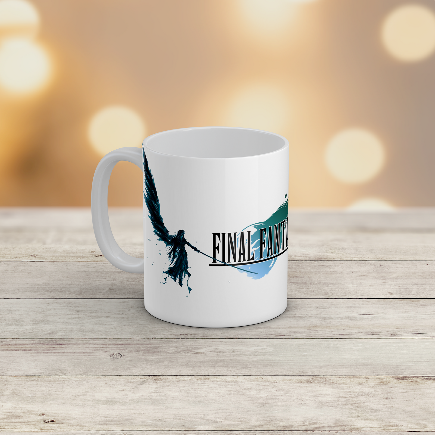 Final Fantasy VII Mug Gaming Coffee Mug RPG Gift for Video Game Fans