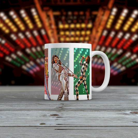 Freddie Mercury Mug Queen Coffee Mug Music Fan Gift Ceramic Mug 11oz
