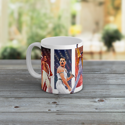 Freddie Mercury Mug Queen Coffee Mug Music Fan Gift Ceramic Mug 11oz