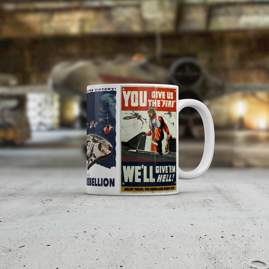 Star Wars Rebel Propaganda Mug