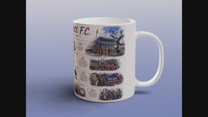 Crystal Palace History Timeline Mug Football Supporter Gift