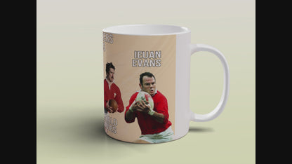 Welsh Rugby Legends Mug Shane Williams JJ Williams Gerald Davies Evans Mug