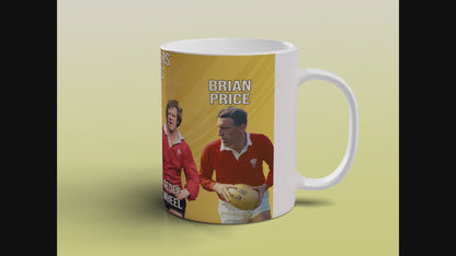 Welsh Rugby Legends Coffee Mug Wales Rugby Union Gift for Rugby Fans