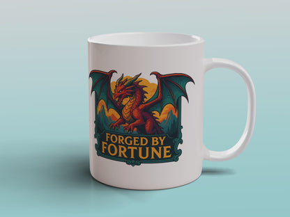 Dragon Mug Fantasy Dragon Coffee Mug RPG Gift for DnD & Fantasy Fans