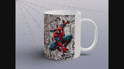 Spider-Man Comic Mug Marvel Superhero Coffee Tea Cup Gift
