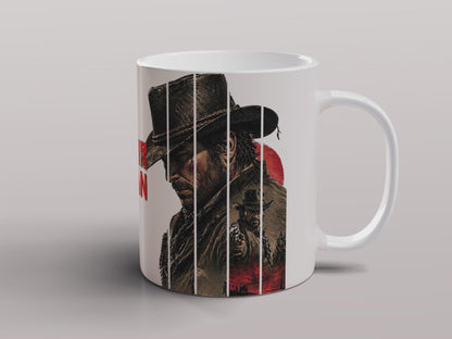 Arthur Morgan Gaming Mug Red Dead Redemption 2 Cowboy Gamer Ceramic Mug UK