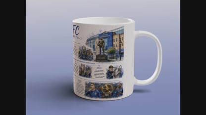 Chelsea History Timeline Mug Football Supporter Gift