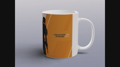 Counter Strike 2 Mug CS2 Gaming Coffee Tea Cup Gamer Gift