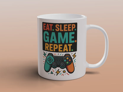 Funny Gamer Mug Gaming Gift for Men Women Console PC Player Ceramic Mug UK